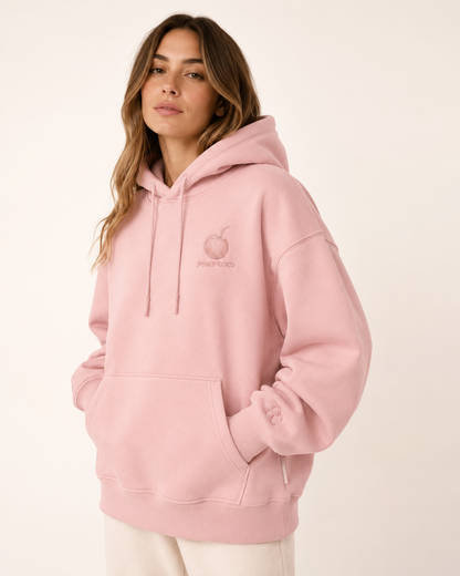 Front view of the PinkyCoco Coco Cloud 460 women's hoodie