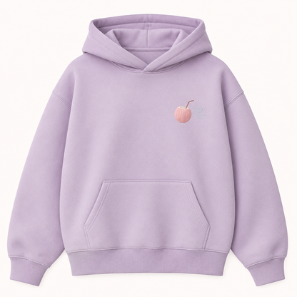 Front view of the PinkyCoco Ocean Breeze women's hoodie
