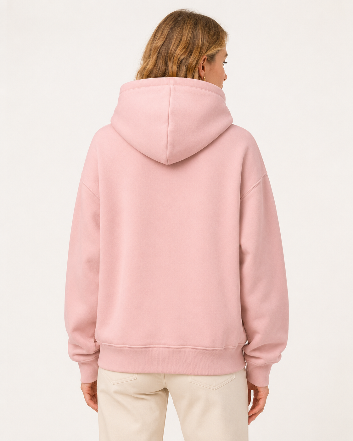 Three-quarter view of the PinkyCoco Coco Cloud 460 women's hoodie