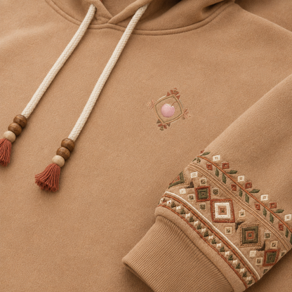 Close-up of the PinkyCoco Desert Coco Nomad artwork