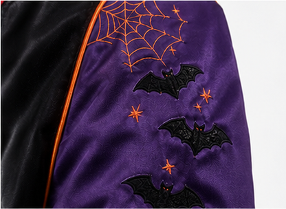 PinkyCoco Halloween Women's Satin Bomber Jacket, additional view