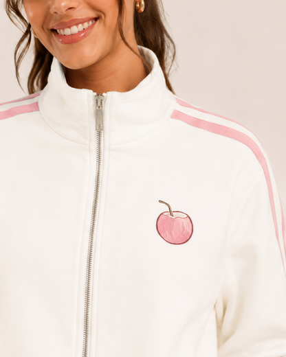Pinky Coco Coco Cloud Track Jacket chest logo detail